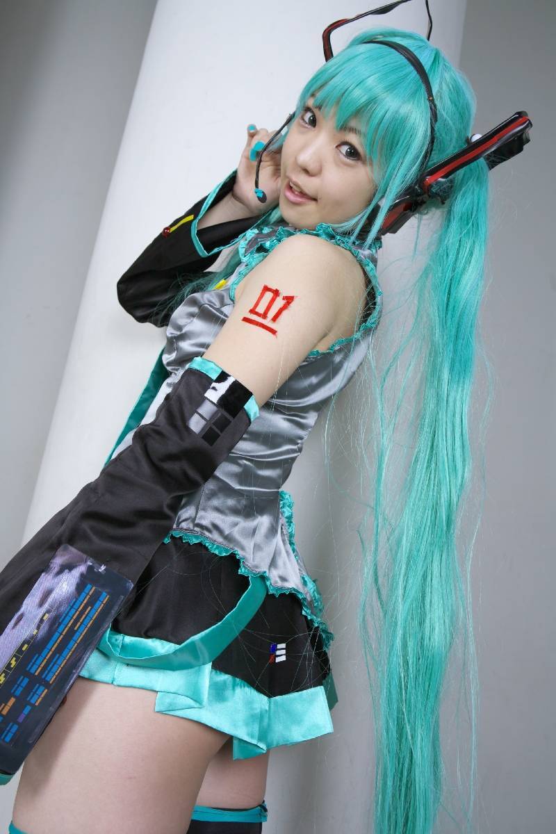 [Cosplay]Vocaloid-性感的Hatsune Mike